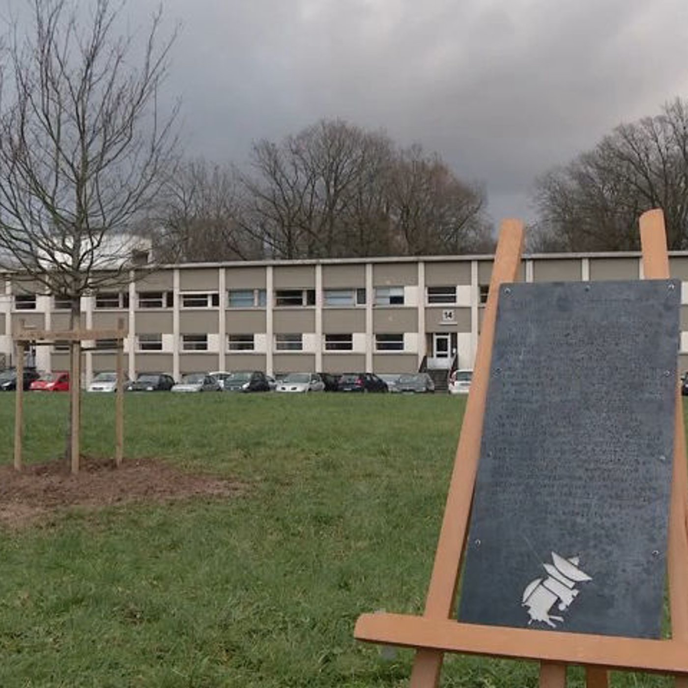 Commemorative trees and plaques and words by Jean-Pierre Lebreton episode artwork