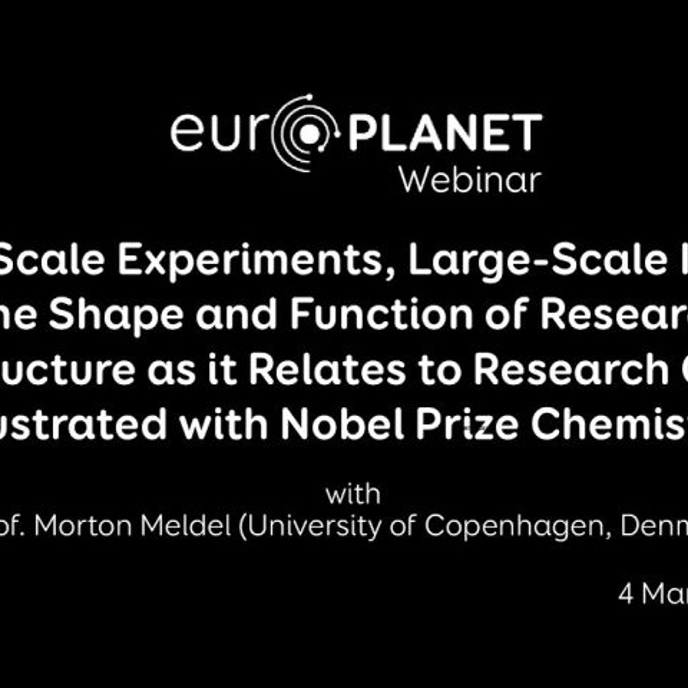 Europlanet Webinar: The Shape and Function of Research Infrastructure - Related to Research Output episode artwork