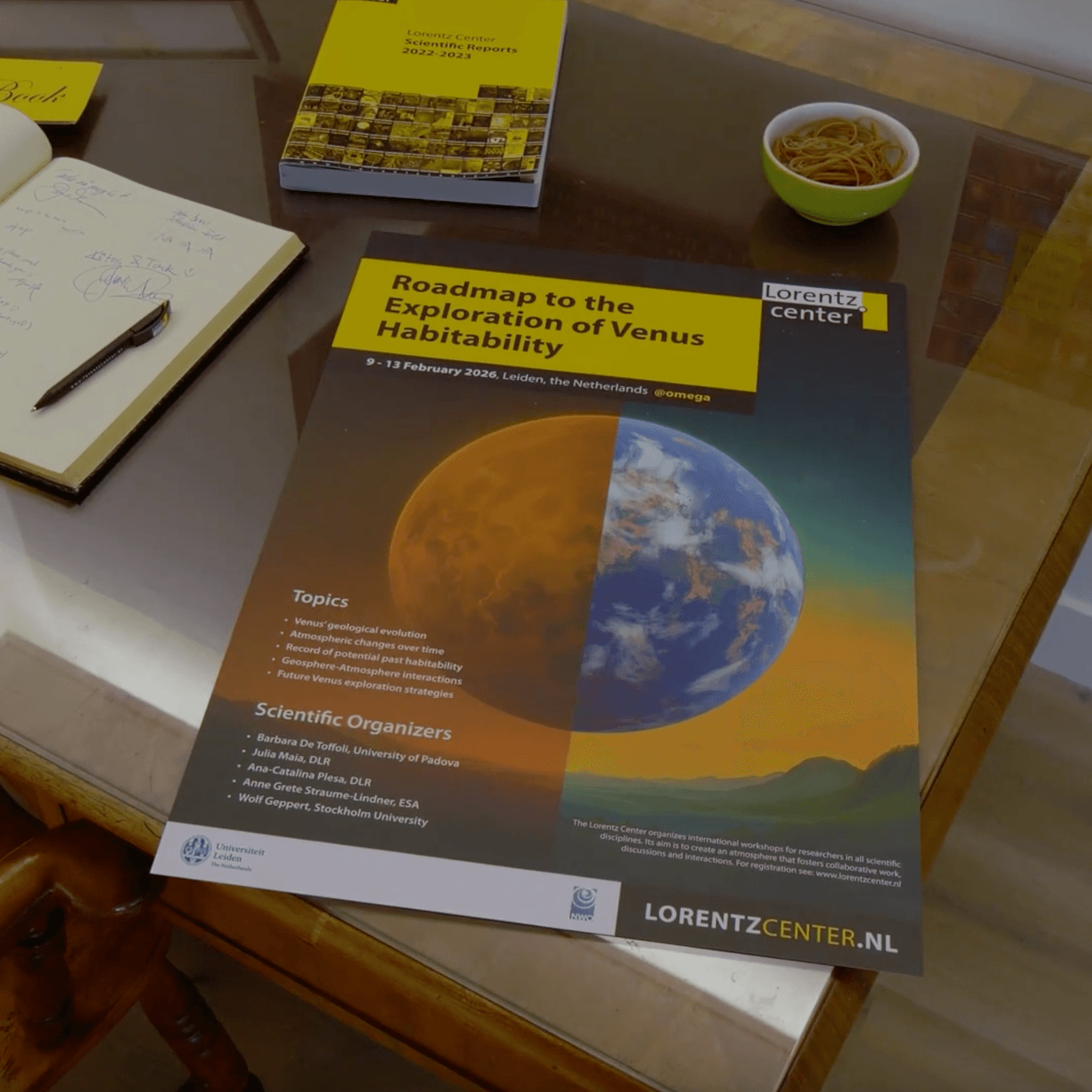 Roadmap to the Exploration of Venus Habitability and its relevance to ESA's Envision mission science episode artwork